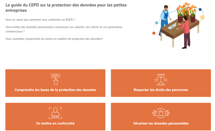 Le guide du CEPD sur la protection des données pour les PME