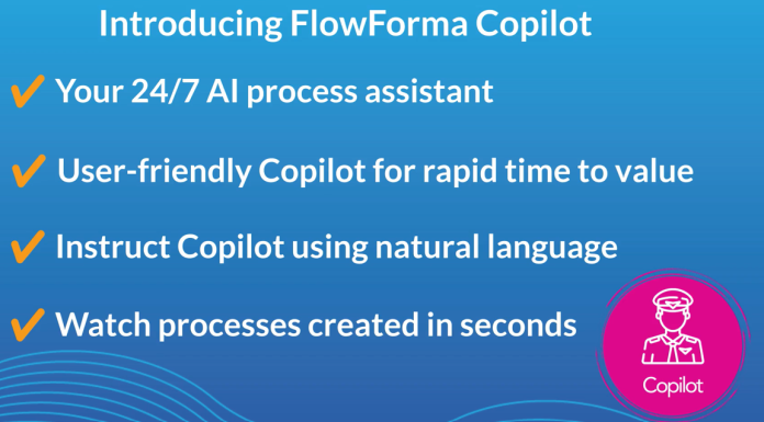 FlowForma propose Copilot pour accélérer ses processus